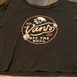 Vans Black Graphic Tee